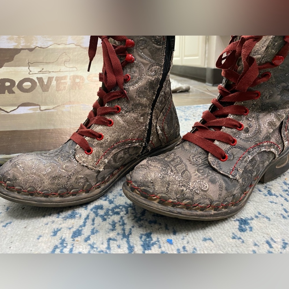 Rover Boots - 39 - unique design - sequins